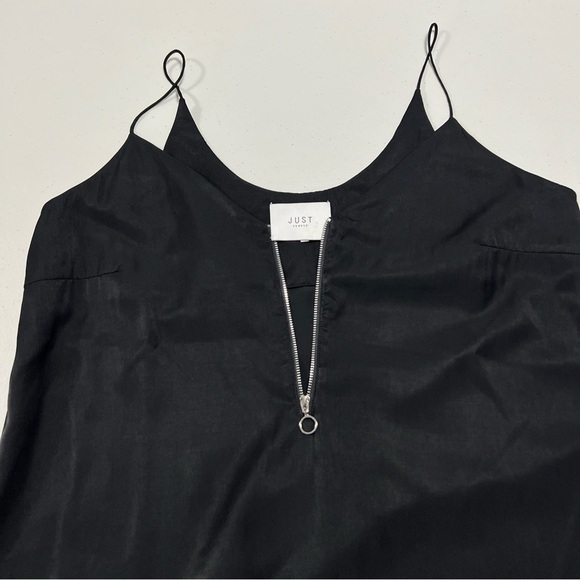 JUST Female Nana Singlet Dress in Black - Picture 5 of 11